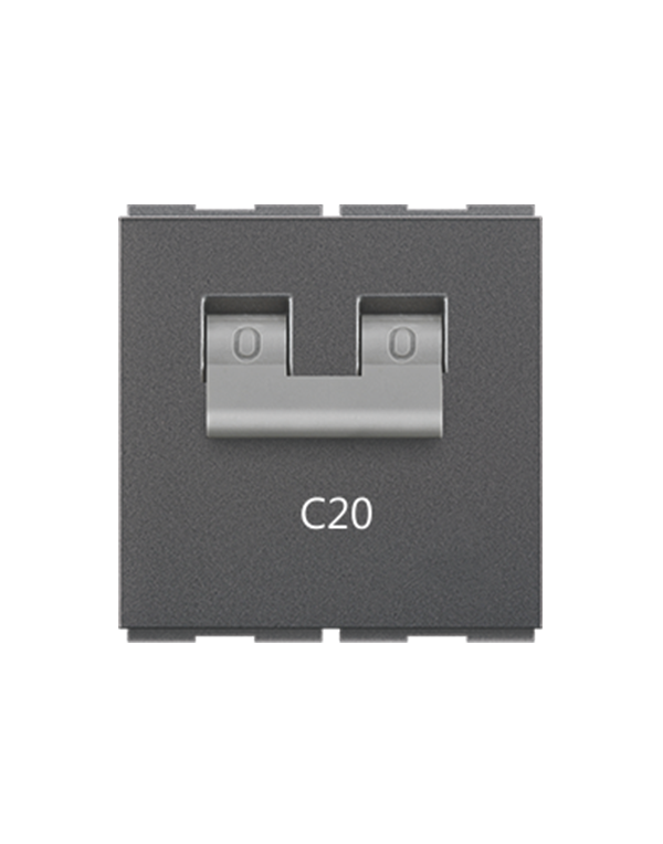 C20 double pole modular mcb