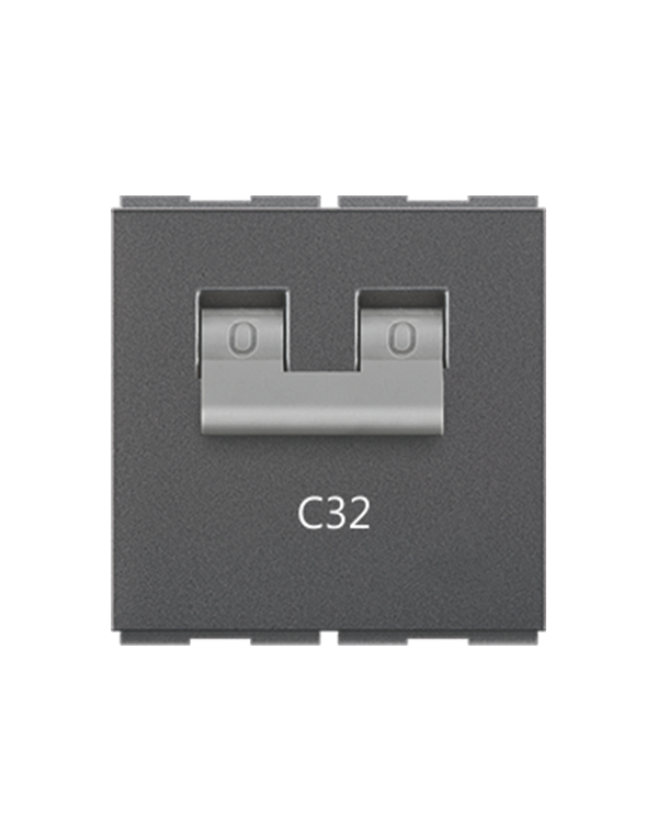 C32 double pole modular mcb