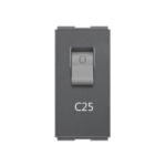 C25 single pole modular mcb